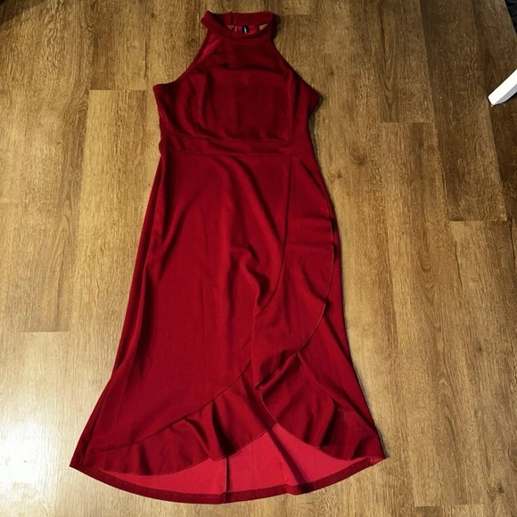 Merokeety Women’s Large Wine Colored‎ dress - Picture 1 of 2